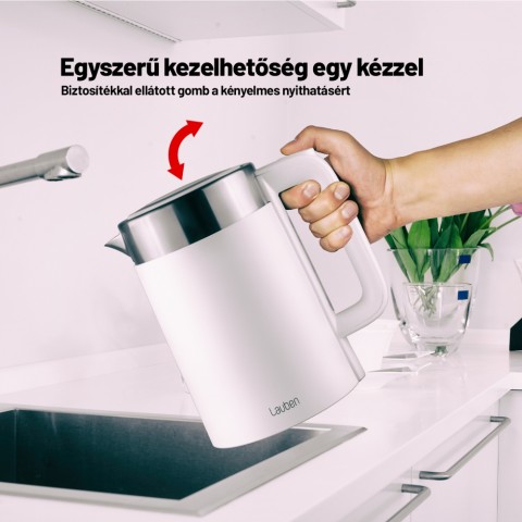 Lauben Electric Kettle EK17WS - Elektromos vízforraló Lauben Electric Kettle EK17WS - Elektromos vízforraló